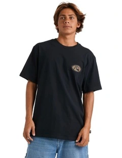 Inside Section T-Shirt in Black