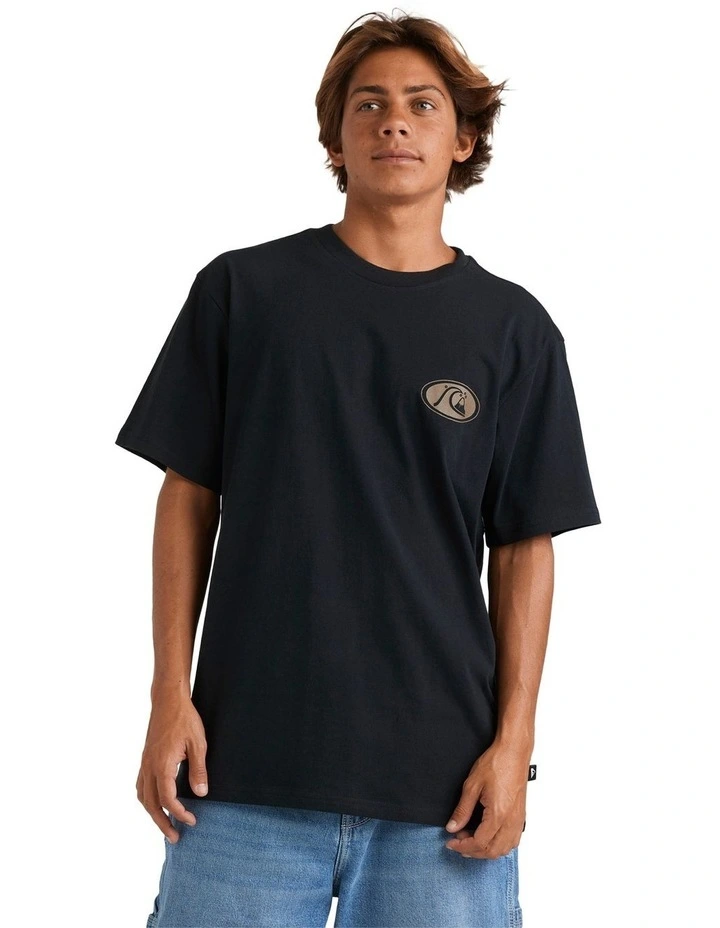 Inside Section T-Shirt in Black image 1