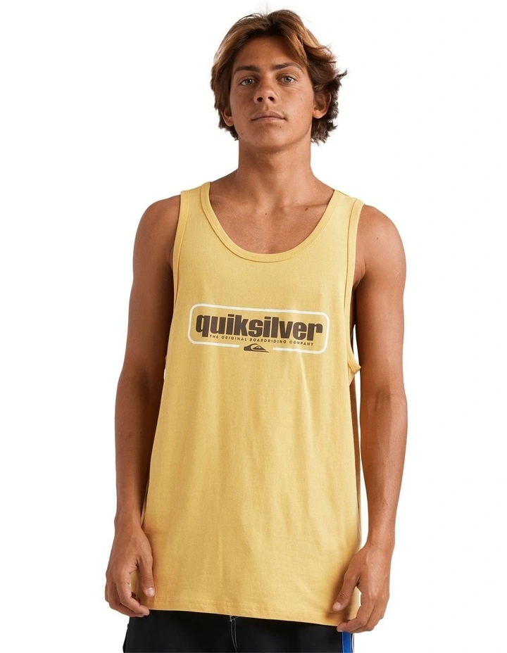 Retro Box Tank in Yellow image 1