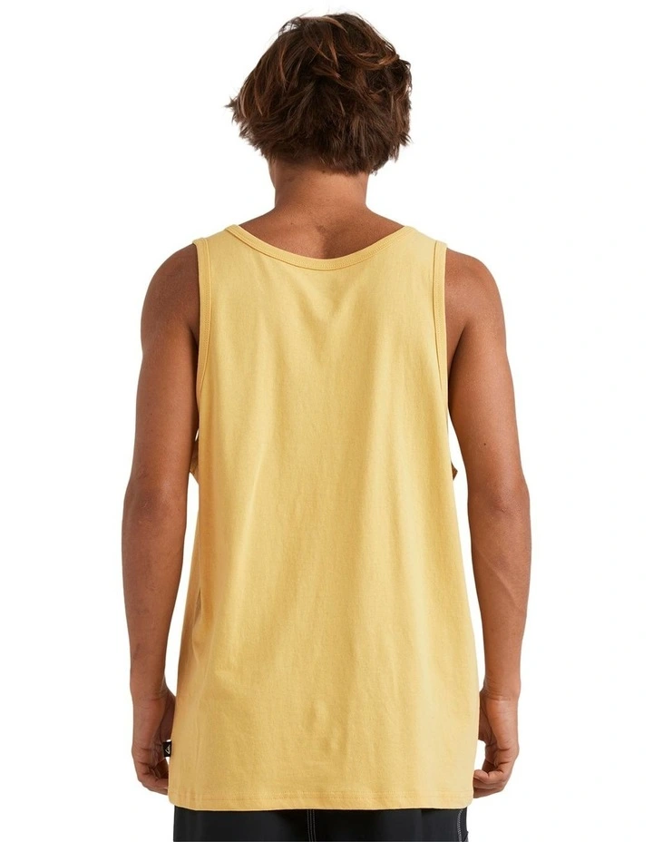 Retro Box Tank in Yellow image 2