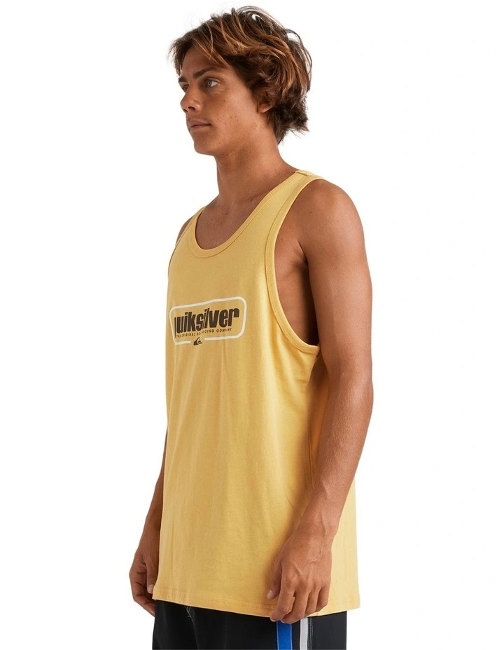 Retro Box Tank in Yellow image 3