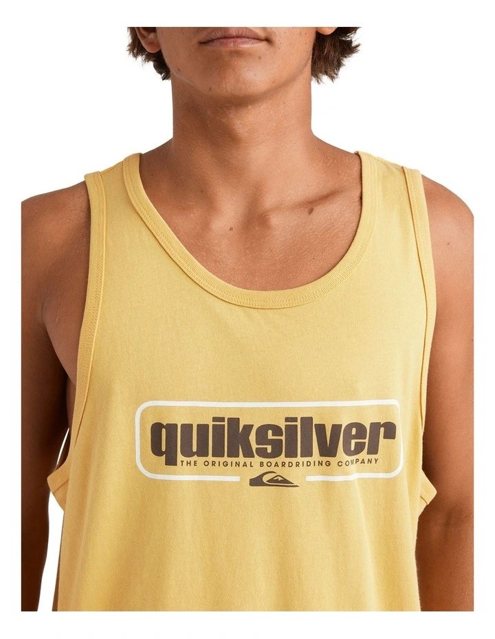 Retro Box Tank in Yellow image 4