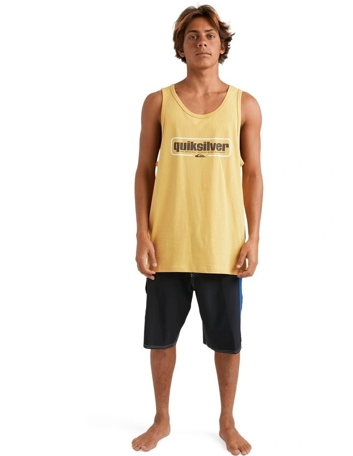 Retro Box Tank in Yellow image 5