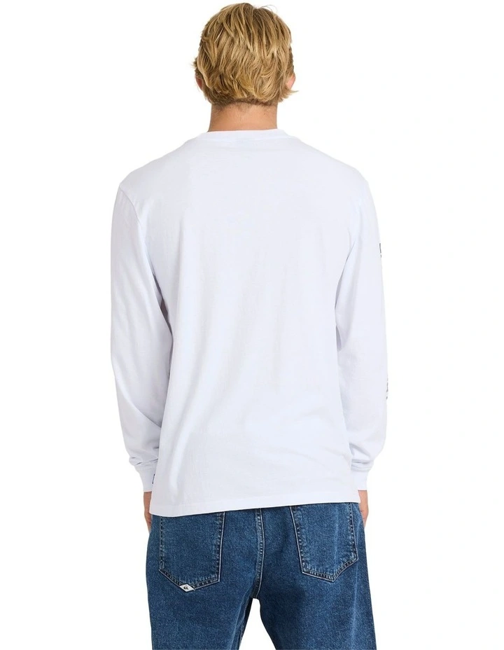 ABT Long Sleeve T-Shirt in White image 2