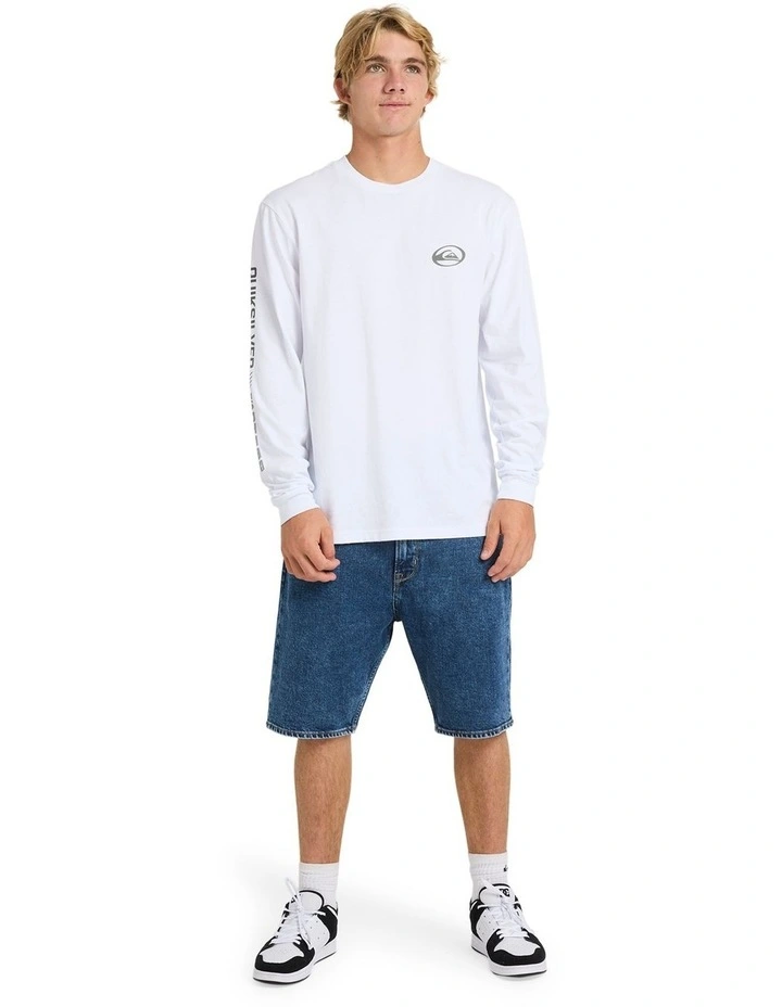 ABT Long Sleeve T-Shirt in White image 5