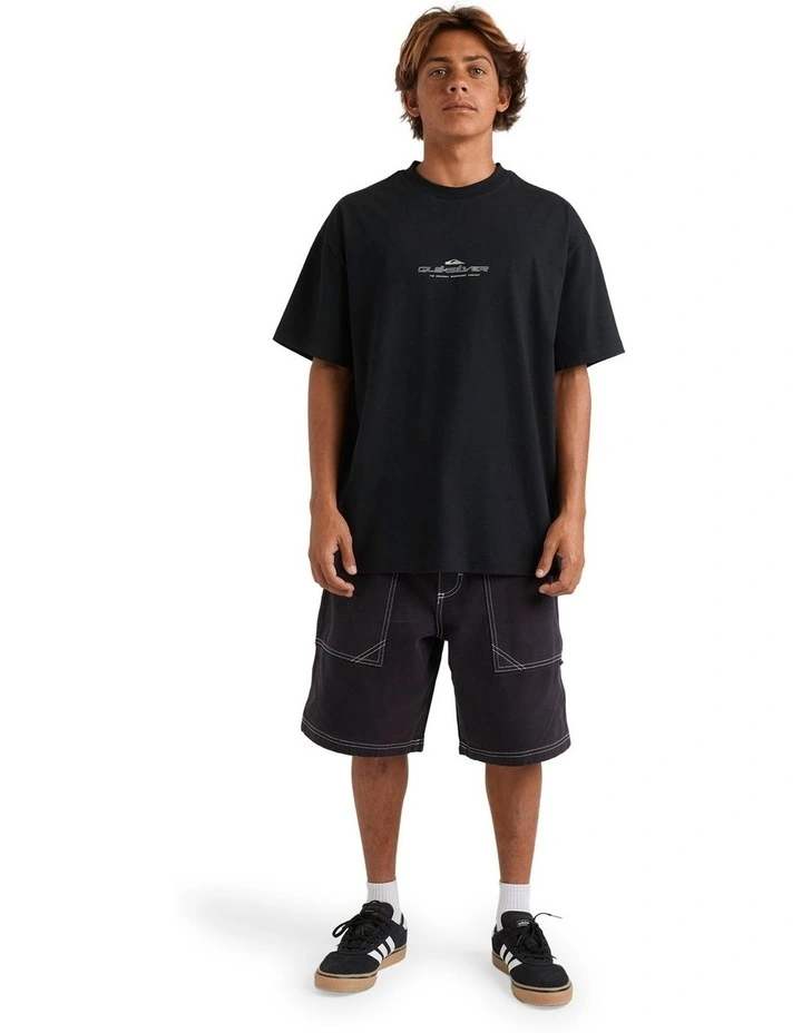 Shadow Line T-Shirt in Black image 5