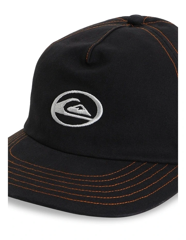 Tilt Snapback Cap in Black image 3