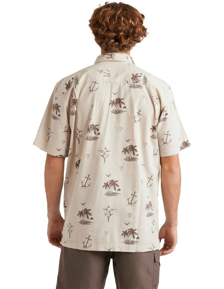 Horizon Haze Short Sleeve Shirt in Brown image 2
