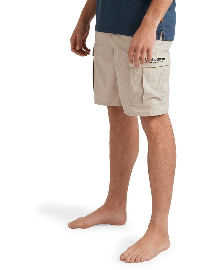 WMS Cargo Shorts 19 Inch in Cream image 3