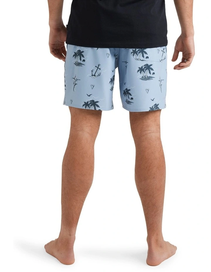 Horizon Haze Swim Shorts in Blue image 2