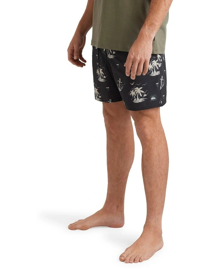 Horizon Haze Swim Shorts in Black image 3