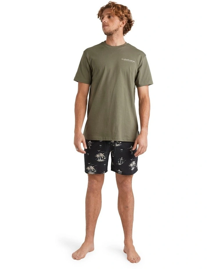 Horizon Haze Swim Shorts in Black image 5