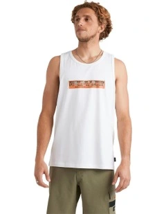 Camoflage Tank in White