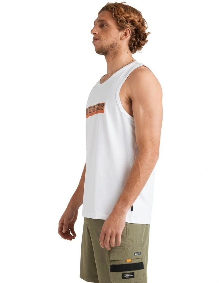 Camoflage Tank in White image 3