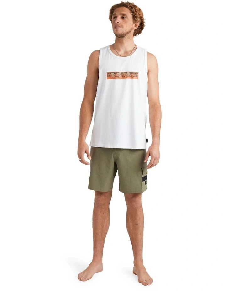 Camoflage Tank in White image 5