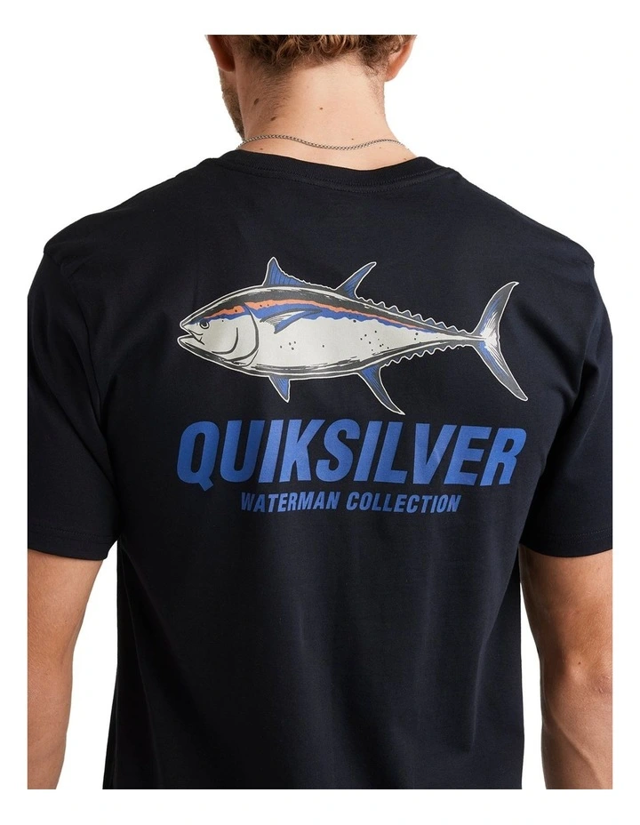 Slack Tide T-shirt in Black image 4
