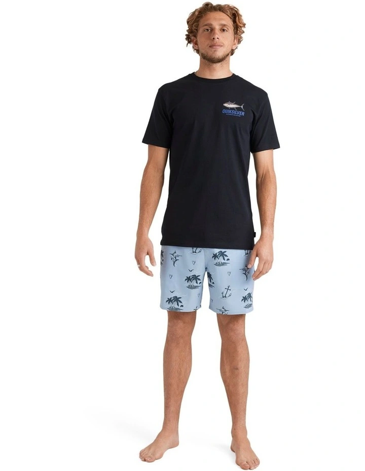 Slack Tide T-shirt in Black image 5