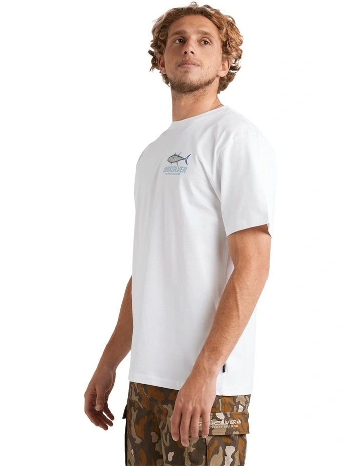 Slack Tide T-shirt in White image 3