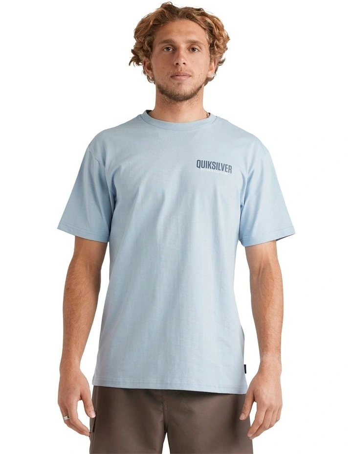 Fish On T-Shirt in Blue image 1