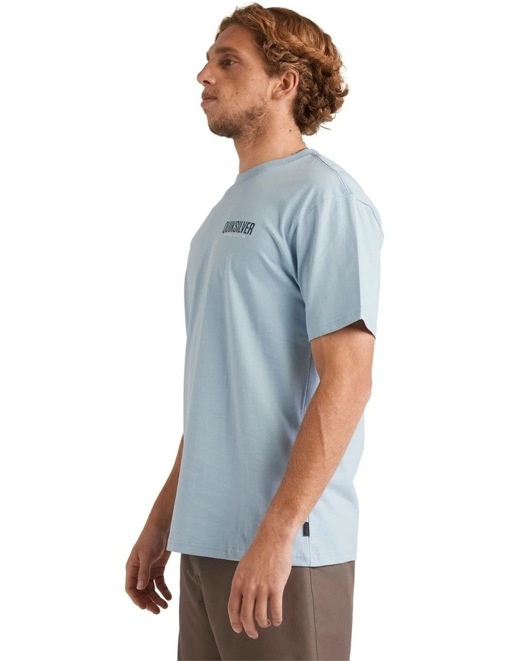 Fish On T-Shirt in Blue image 3