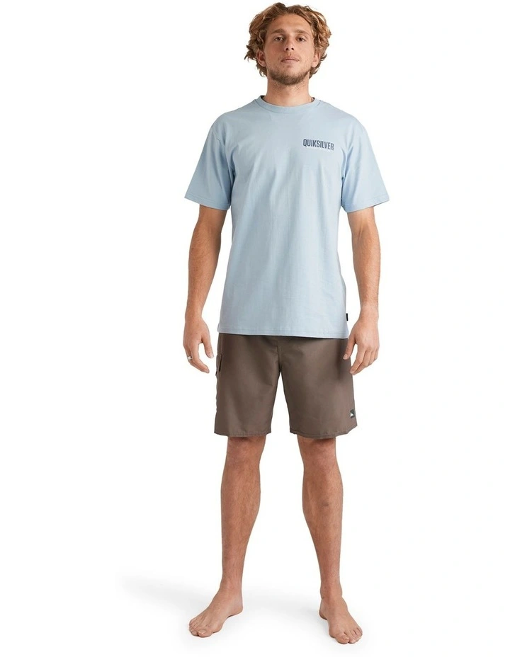 Fish On T-Shirt in Blue image 5