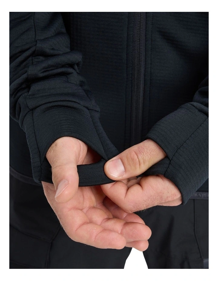 Steep Point Fleece Jaket in Black image 4