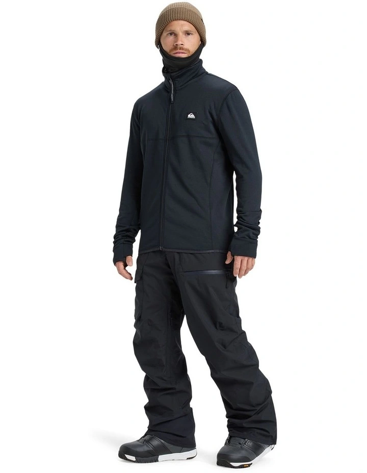 Steep Point Fleece Jaket in Black image 7