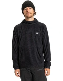 Warm Up Pullover Hoodie in Black