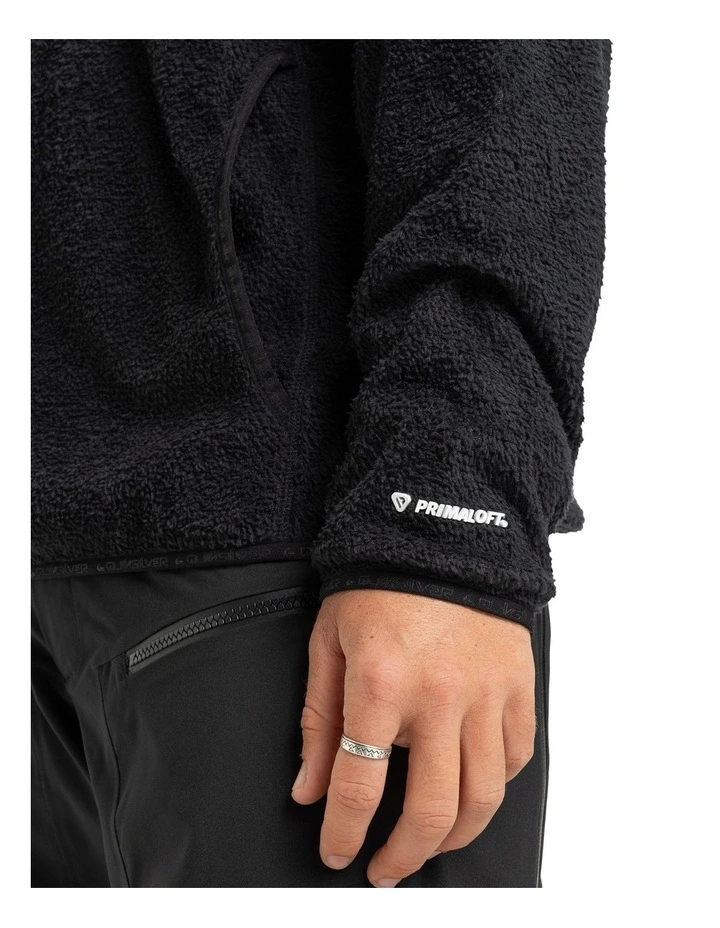 Warm Up Pullover Hoodie in Black image 4