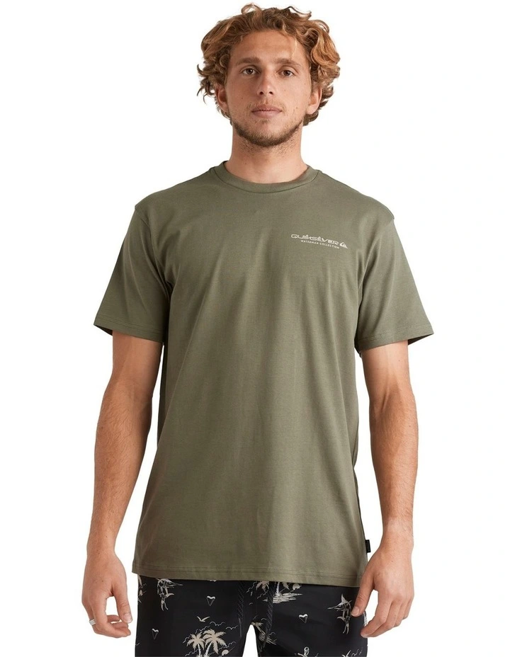 The Barry T-shirt in Green image 1
