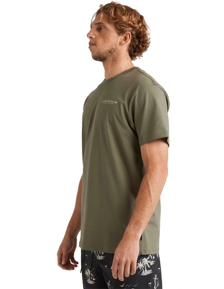 The Barry T-shirt in Green image 3