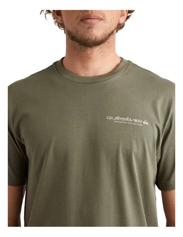 The Barry T-shirt in Green image 4