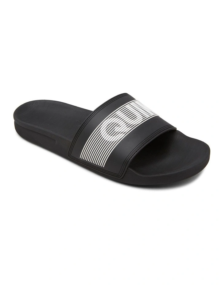 MENS RIVI WORDMARK SLIDE SLIDER SANDALS image 1