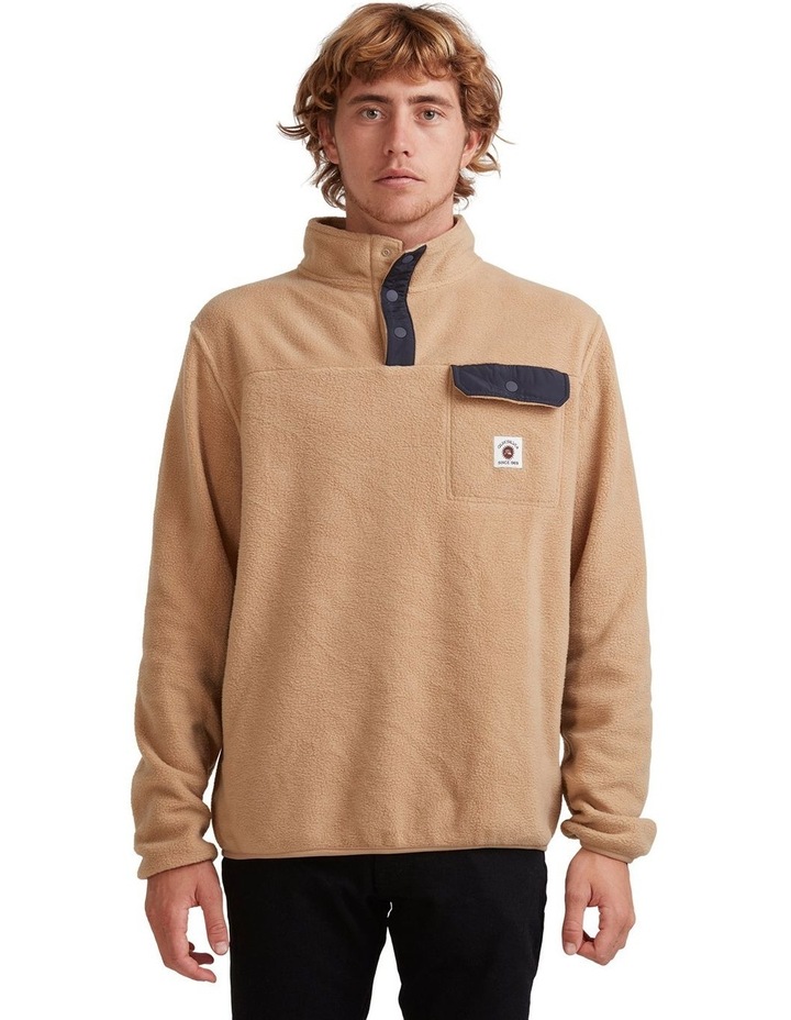 Mens cream half zip sweater clearance