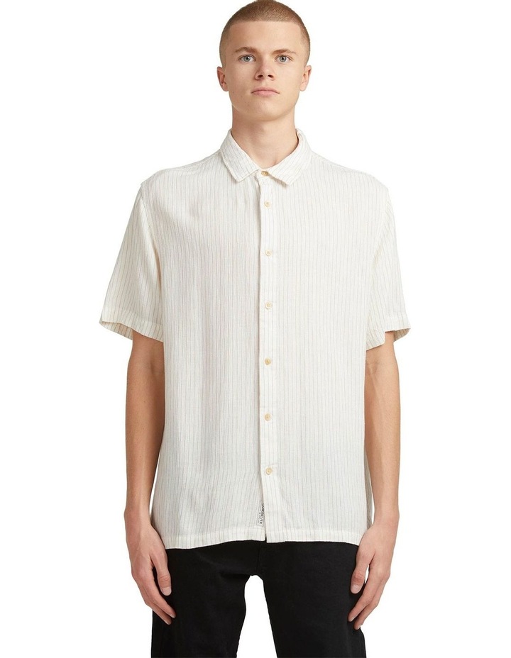 Longlines Short Sleeve Shirt Oatmeal