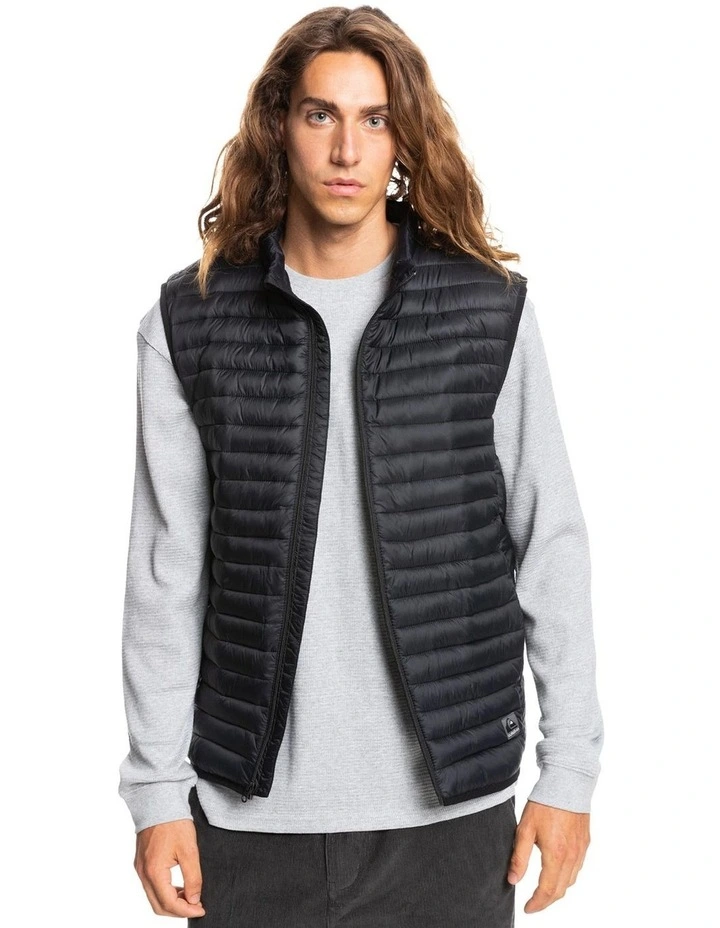 Scaly Body Warmer Jacket Black image 2
