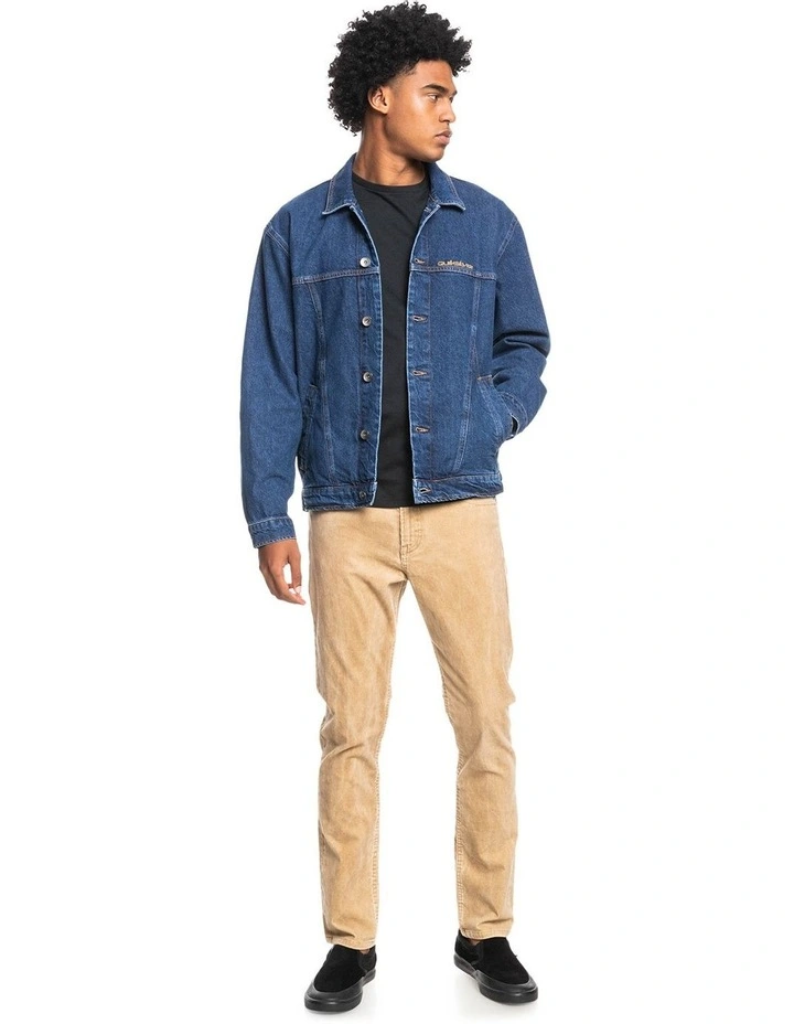 Quik Turn On The Juice Denim Jacket Vintage Indigo image 6