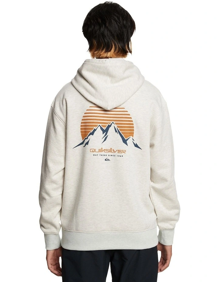 Sunny Peaksy Hoodie in Antique White Heather image 2