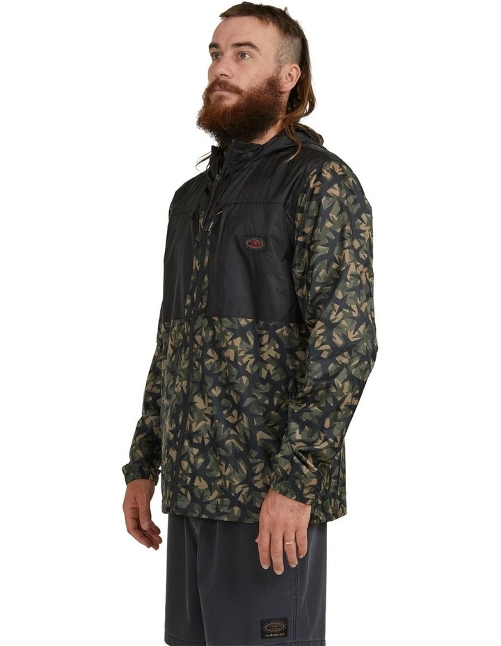 Mikey Wright Lizard Heads Hooded Jacket in Black image 3