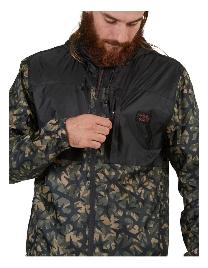 Mikey Wright Lizard Heads Hooded Jacket in Black image 4