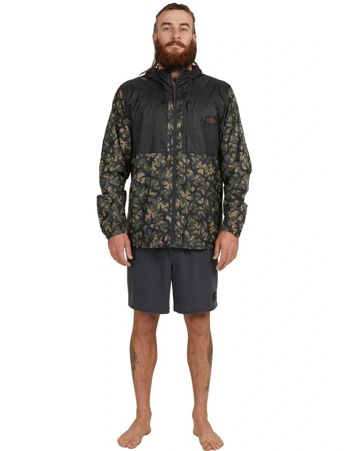 Mikey Wright Lizard Heads Hooded Jacket in Black image 6