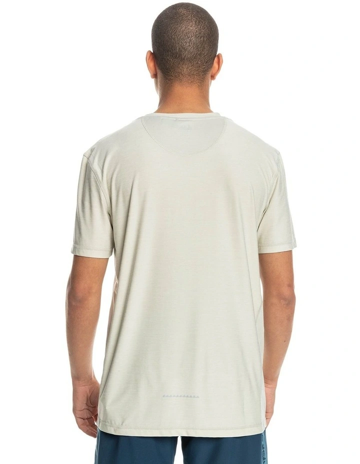Coast Runner Short Sleeve T-Shirt in Antique White Heather image 2