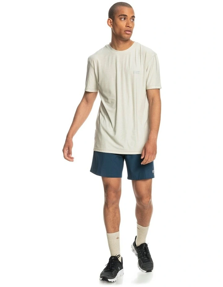 Coast Runner Short Sleeve T-Shirt in Antique White Heather image 5