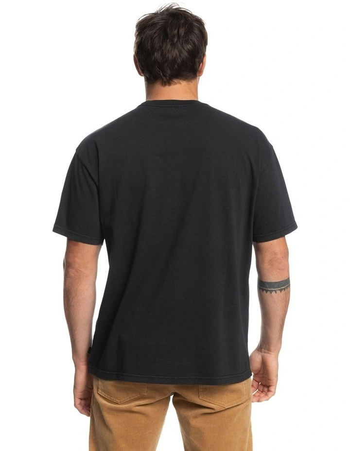 Flower Power Short Sleeve Tee T-Shirt in Black image 3