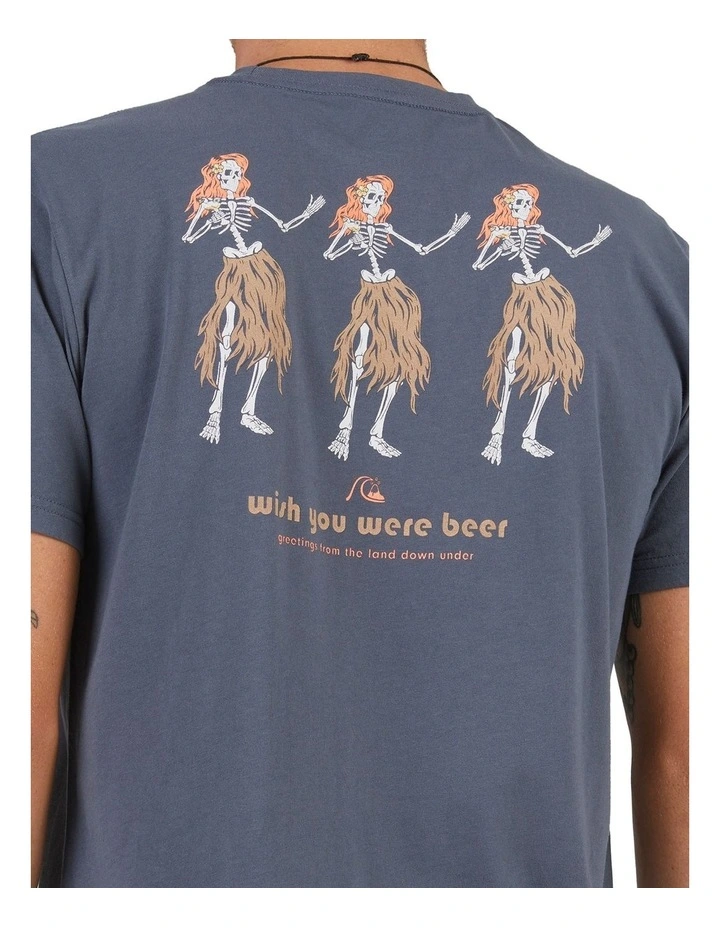 Happy Hour Short Sleeve T-Shirt in Iron Gate image 6