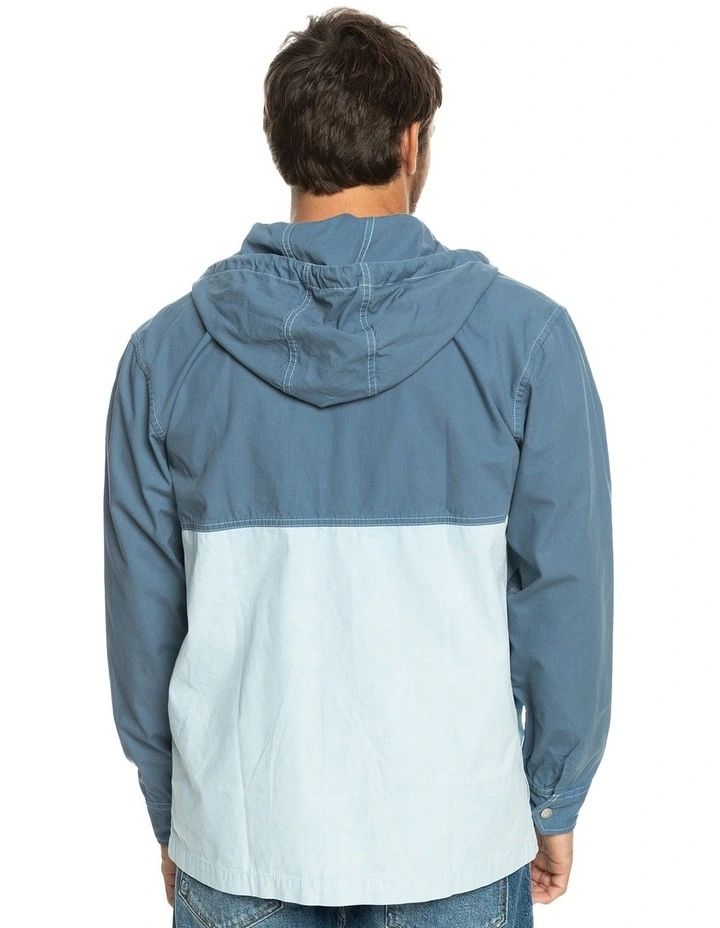Natural Surf Hooded Jacket in Blue image 2