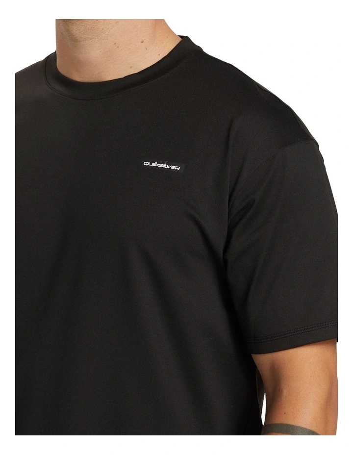 Omni Session Short Sleeve Surf T-Shirt in Black image 4