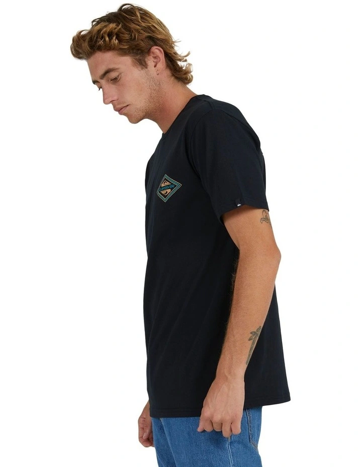 Reverse Logo T-Shirt in Black image 3