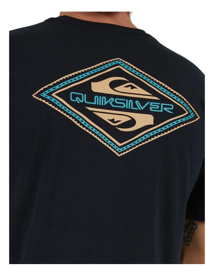 Reverse Logo T-Shirt in Black image 4