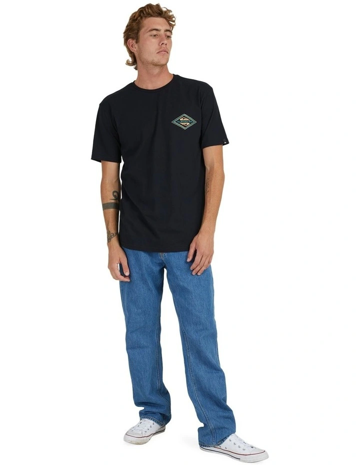 Reverse Logo T-Shirt in Black image 5